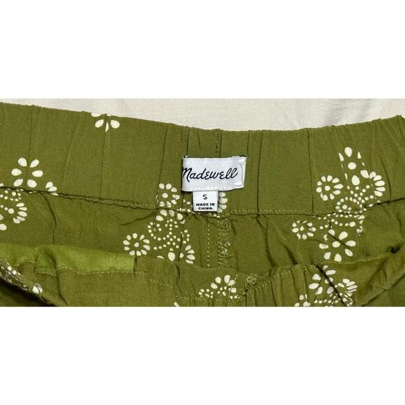 Madewell Green Pull On Shorts - Picture 5 of 5
